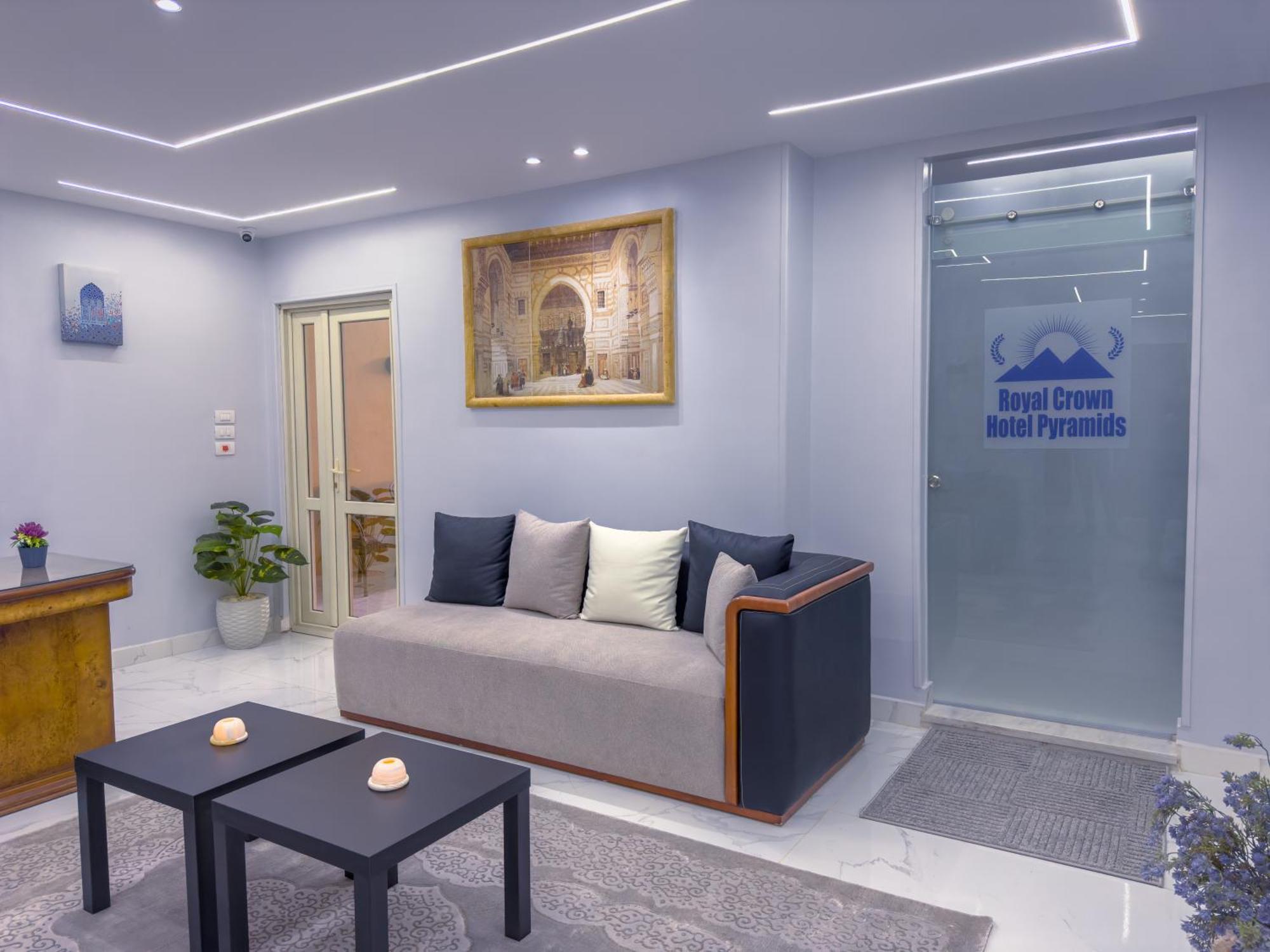 Royal Crown Hotel Giza Pyramids View Kafrat al Jabal Bagian luar foto